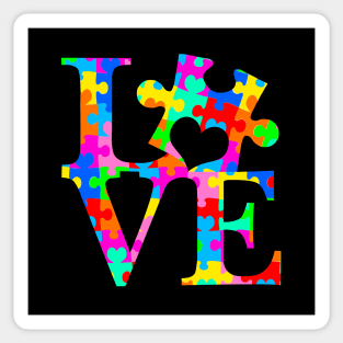 Autism Awarenes Month Autistic Puzzle Piece Sticker